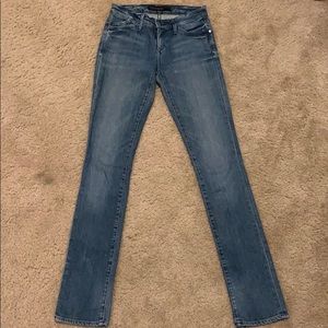 Gold Sign misfit blue jean